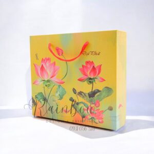 Hộp Bánh Trung Thu Có Dây Xách CV019
