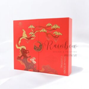Hộp Bánh Trung Thu 2 Cửa CV058