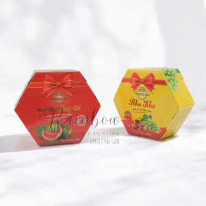 Hộp Nho Lục Giác Thấp CV076
